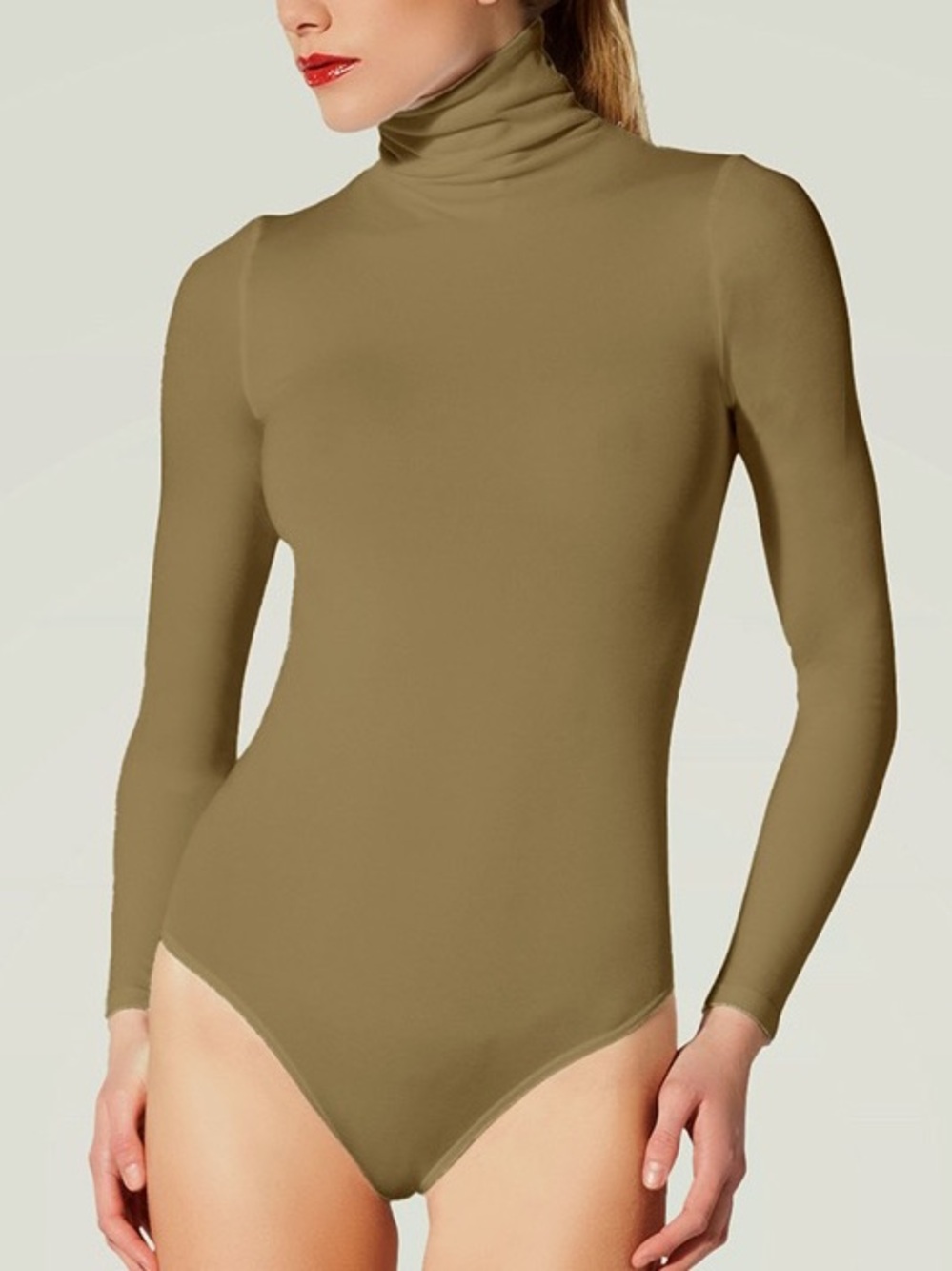 Wolford Green High Neck Bodysuit